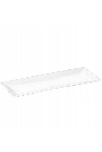 WILMAX ENGLAND Platou aperitive WILMAX, din portelan alb, 36x14 cm