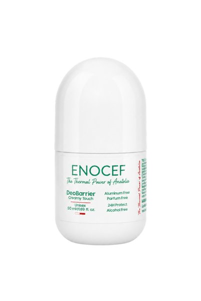 Enocef Deobarrier Leke Bırakmayan, Ter Kokusu Önleyici %100 Doğal Roll-On 50ml