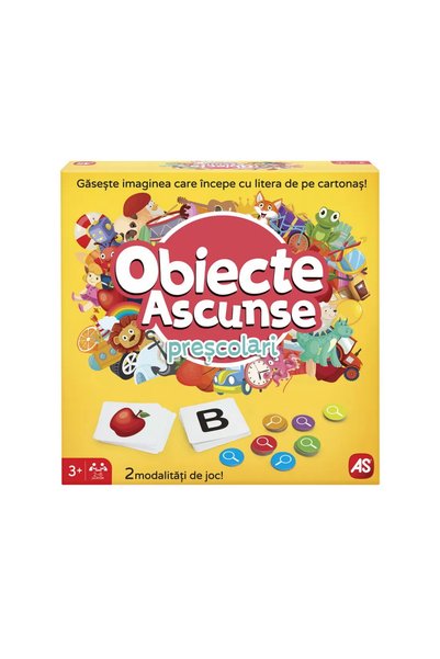 As Joc de obiecte ascunse pentru preșcolari