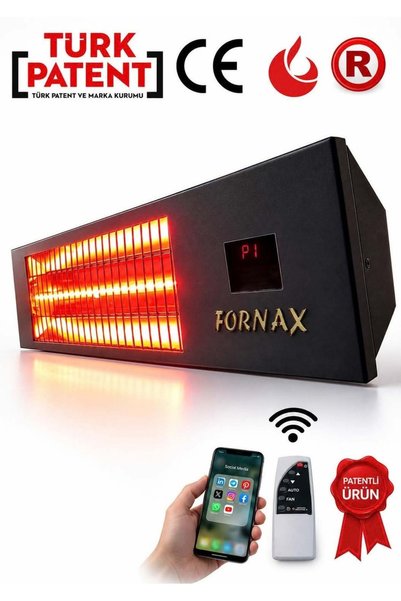 VESTA Fornax (8 Kw) Doğalgazlı Seramik Radyant Isıtıcı CE Belgeli, GAZMER Ona...