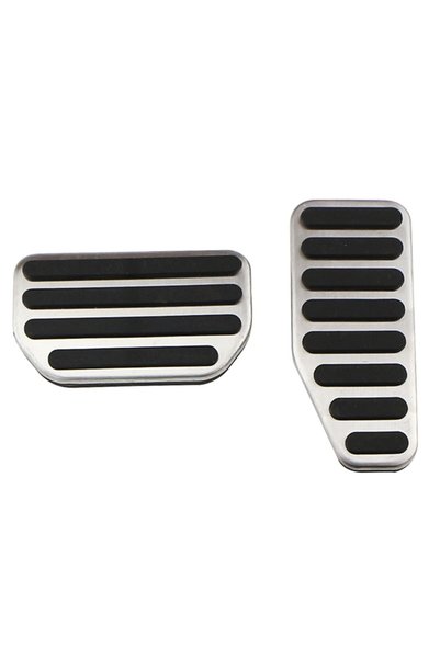Choice29 2Pcs AT Stainless Steel Car Pedals Gas Brake Pedal Covers for Suzuki...