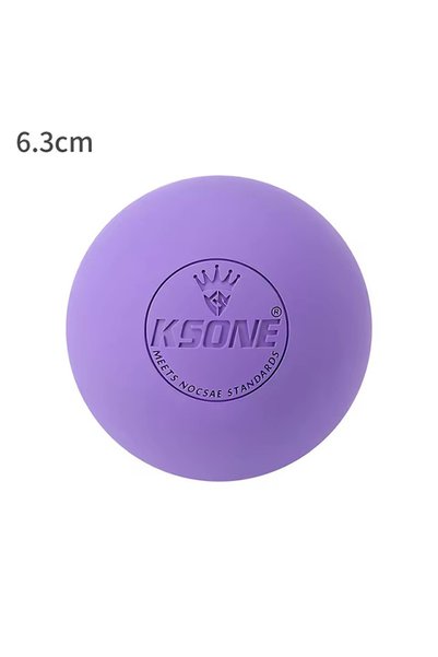 Choice Purple 6.3CM Massage Lacrosse Balls Fascia Ball Fitness Balls Massage ...