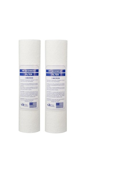 Choice1 2 pcs 2/4 PCS of universal water filter 5 micron pp cotton filter ele...