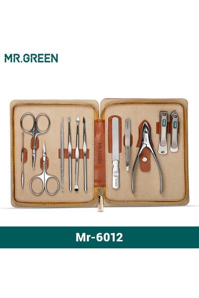 Mr Green MR.GREEN Mr-6012 MR.GREEN Manicure Set 12 In 1 Full Function Kit Pro...