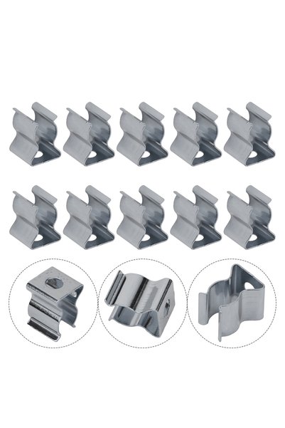 Choice6 6mm CLIPS Tool Holder 10pcs 6-28mm OPEN TYPE Replacement SPRING TERRY...