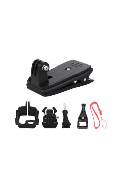 Choice Black Backpack Strap Clip 360 Degree Rotation Hat Belt Clamp Mount For...
