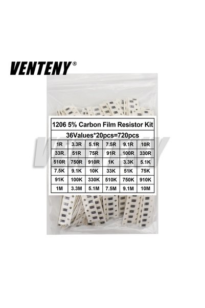 Choice1 0603 33valuesX20PCS 0402 0603 0805 1206 1210 2010 2512 SMD Chip Resis...