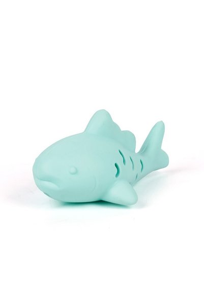Choice blue Cat Interactive Chew Toy Pet Food Leakage Simulated Fish Bite-res...