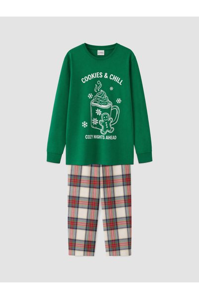 LC Waikiki Σετ πιτζάμες για αγόρια με χριστουγεννιάτικο θέμα "Shining Choices...