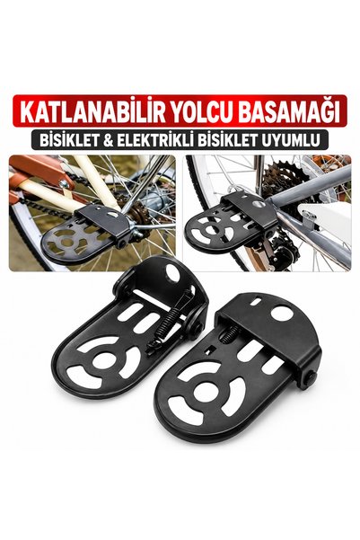Genel Markalar Bisiklet Arka Tekerlek Ayaklığı, Katlanabilir Yolcu Basamaklar...