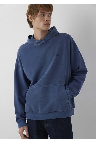 Mavi M0S20034 Kapüşonlu Erkek Sweatshirt