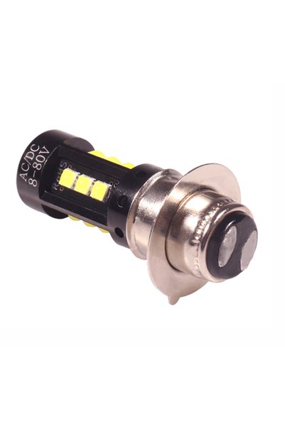Choice P15D-25-1 White 1pcs H6M P15D LED Motorcycle Headlight White PX15D P15...