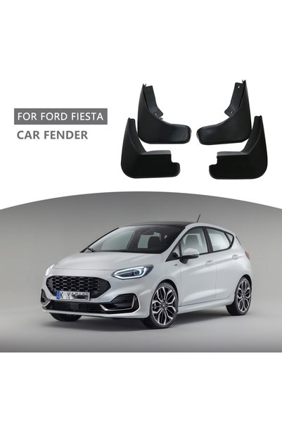Choice black Mudguards For Ford Fiesta 2009-2017 Mudflaps Fender Splash Guard...