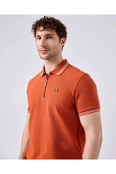 Ellesse Men's Polo T-Shirt M-6Sm5051-Br Brick