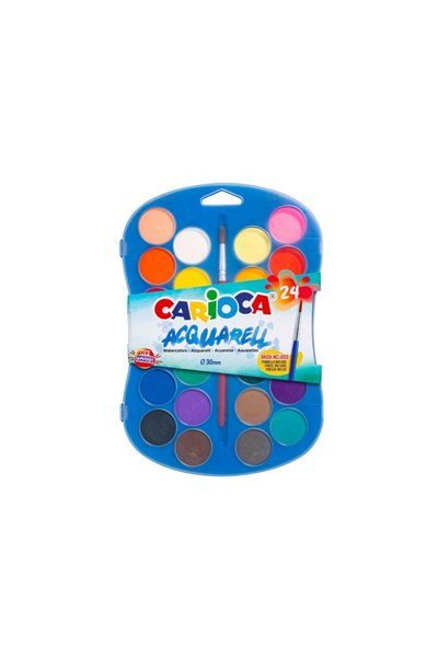 carioca Watercolors 24/set