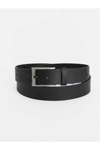 LC Waikiki Rmz Gi̇yi̇m Farkiyla Men's Belt with Metal Buckle