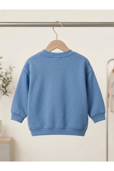 La ciel Paris Boy's Blue Sweatshirt