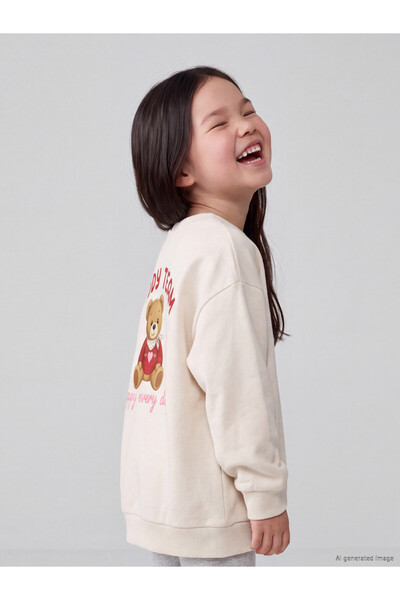 LC Waikiki I Printed Sweatshirt for Girls from Freezen Store