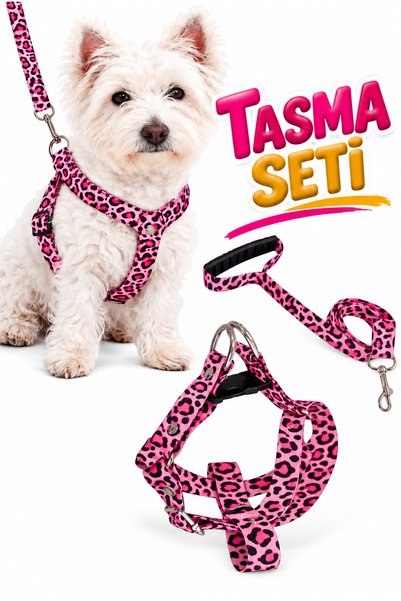 Genel Markalar KÖPEK GÖĞÜS TASMASI VE GEZDİRME KAYIŞI SETİ