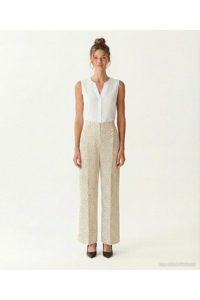 Yargıcı Wide Regular Waist Pants