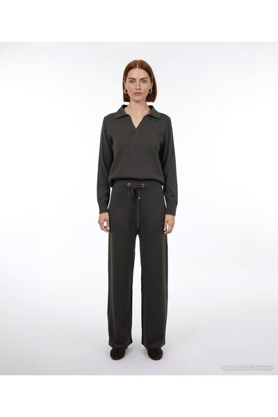 Yargıcı Wide Regular Waist Pants
