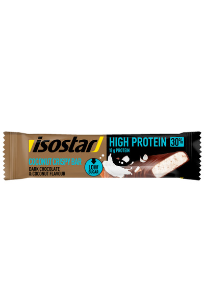 İsostar Baton proteic, 30% proteine, nucă de cocos, 55g
