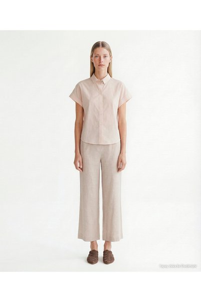 Yargıcı Regular Shirt Collar Short Sleeve Shirt