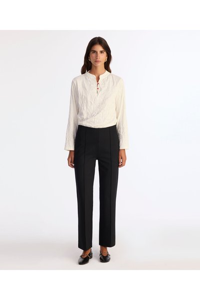 Yargıcı Ribbed Straight Fit Pants