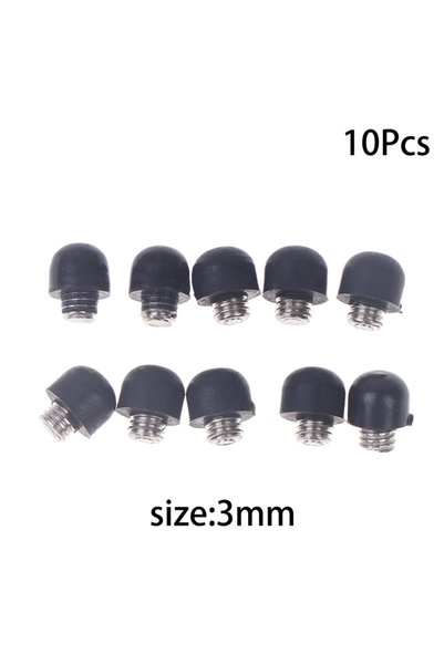 Choice6 3mm Black 10Pcs 2.5mm Or 3.0mm Replacement Screw Bumper Hair Scissors...