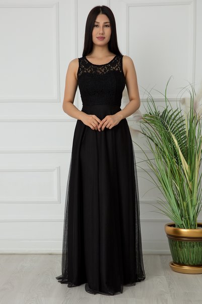 PULLIMM Metiy 3380-4 Lace And Chiffon Dress