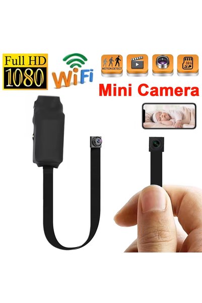 Choice كاميرا صغيرة محمولة بدقة HD 1080P، يمكن تركيبها بنفسك، وتدعم تقنية الو...