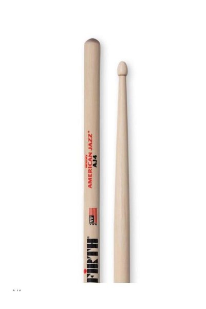 VIC FIRTH طبلة جاز أمريكية AJ4 |   رقيق جدًا - صوت منخفض - سريع