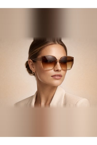 Révano Oversized Square Cat-Eye Gradient Sunglasses for Women – Luxury Fashio...