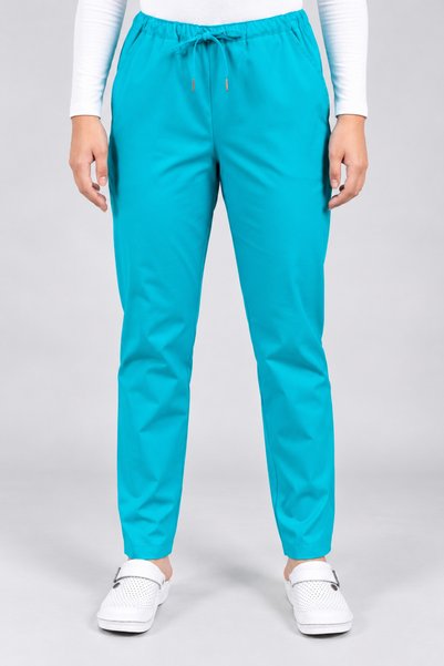 Masstex Pantalon Medical Turcoaz Unisex Clio – Stretch, Confort și Funcțional...
