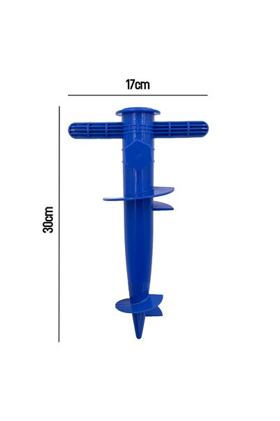 Choice bule 1 Piece of Plastic Umbrella Plug Beach Umbrella Base Floor Fork A...