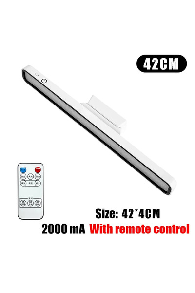 Choice 42cm-with remote LED Desk Lamp Rechargeable Hanging Magnetic Table Lam...