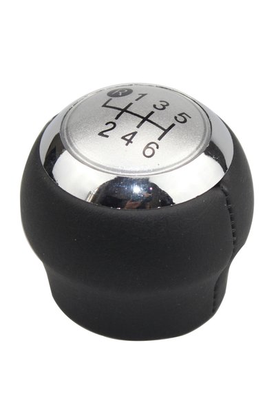 choice2 Silver 6 Speed 5/6 Speed Car Gear Shift Knob Lever Shifter Stick Hand...