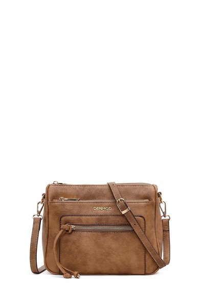 Derimod Women's Mink Crossbody Bag Ab520003Sv