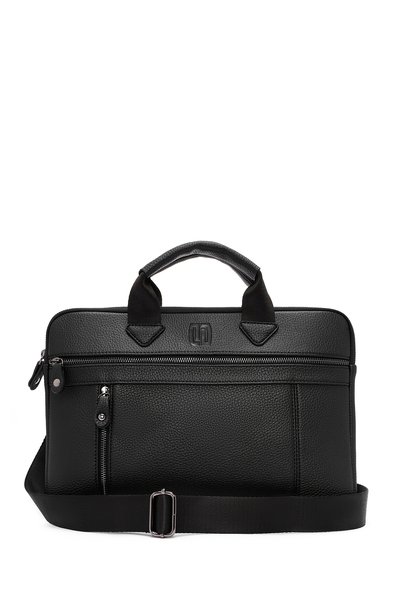 Derimod Men's Black Long Strap Briefcase 24Sbd3104Ft