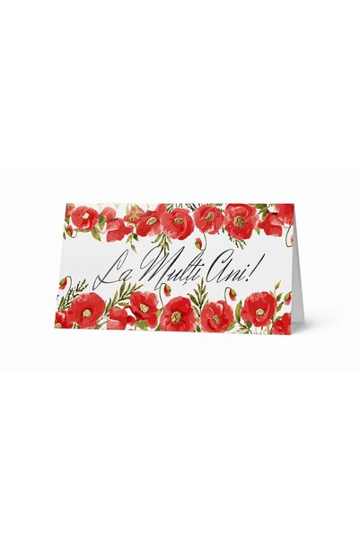 Libra FELICITARE FLORALĂ - CORONITA MACI FL004