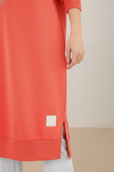 Soul Kadın Basic Tunic - 30645TUN Mercan