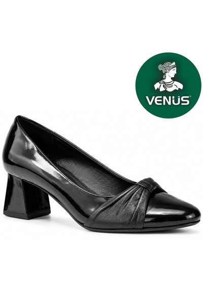Venüs Abros Genuine Leather Comfort Orthopedic Women's Classic Heeled Shoes B...