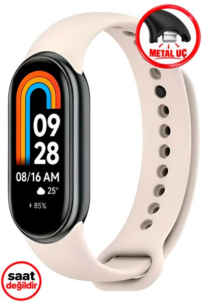 Dexmon Xiaomi Mi Band 8 Mi Band 9 Mi Band 10 Compatible Silicone Cord Strap w...