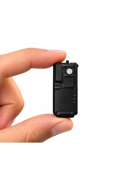 GLOBAL TEKNİK Ultra Mini Ses Kayıt Cihazı 32GB Dahili Hafıza 5 Gün Kayıt Kesi...