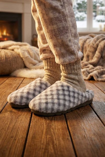 GEZER Women's Winter Home Garden Gondola Comfortable Sole Slippers