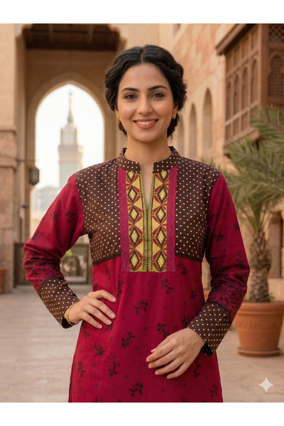 ASIAN Asala Cotton Fabric Modest Style Multi Color Comfortable Fit Abaya