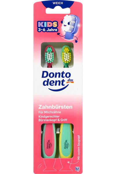 OEM Soft toothbrushes for baby teeth, 2 pcs