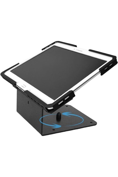 TechnoMounts Desktop Stand Universal Tablet Enclosure for 10.1" - 13" Tablet ...