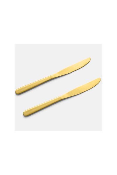 Jumbo Cutite din oțel inoxidabil „Gold” 20,5cm - 2 buc.
