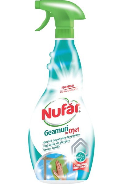 Nufar Soluție pentru curățarea gemurilor cu oțet, 500 ml